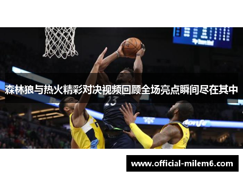 森林狼与热火精彩对决视频回顾全场亮点瞬间尽在其中